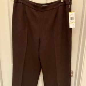 Kasper Pants. Chestnut. Size 14 Petite.  Never worn.